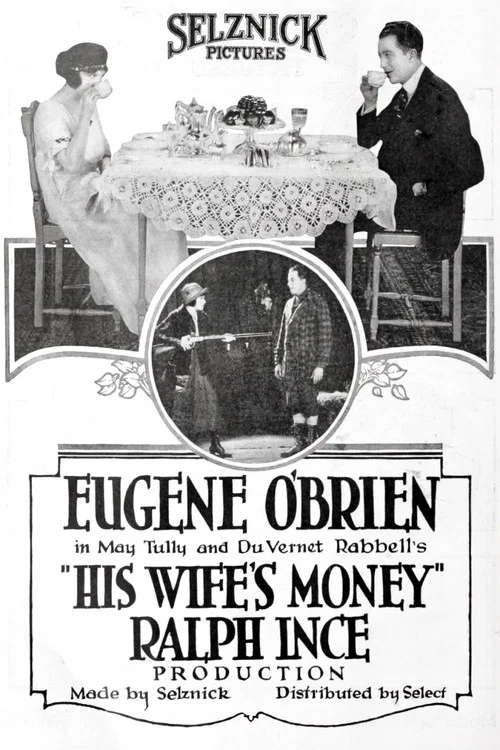 Movie poster for His Wife's Money (1920)