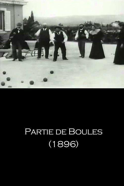 Movie poster for Partie de boules (1896)