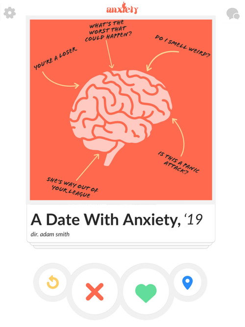 Movie poster for A Date with Anxiety (2020)
