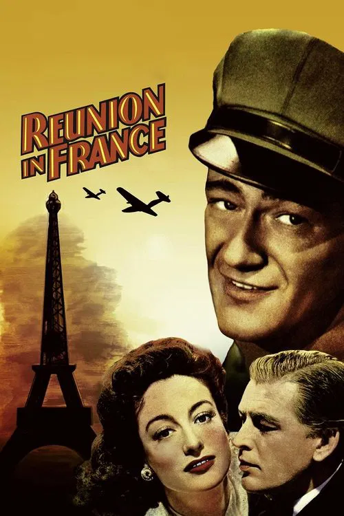 Movie poster for Reunion in France (1942)