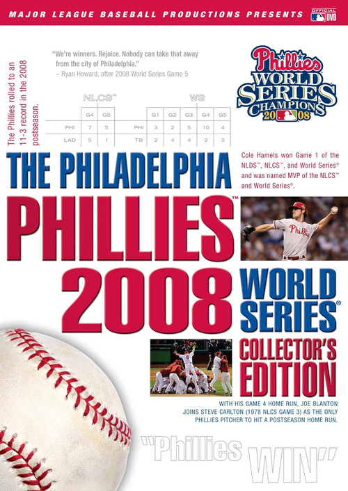 Movie poster for Philadelphia Phillies 2008 World Series Collector's Edition (2008)