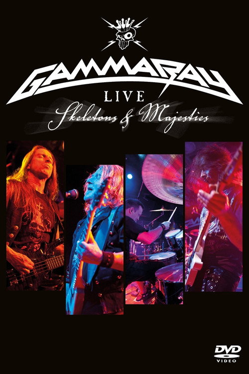 Movie poster for Gamma Ray: Skeletons & Majesties Live (2012)