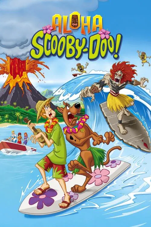 Movie poster for Aloha Scooby-Doo! (2005)