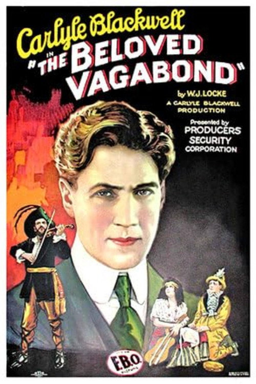 Movie poster for The Beloved Vagabond (1923)