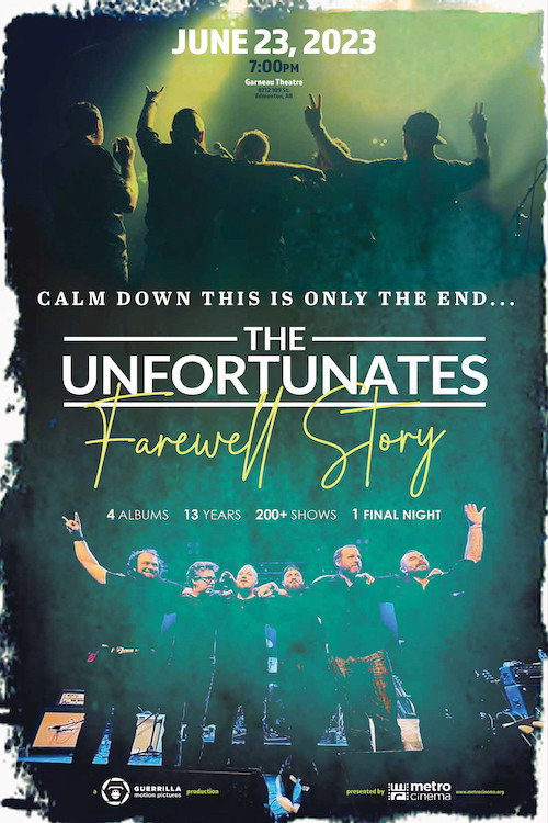 Movie poster for Calm Down This is Only the End: The Unfortunates Farewell Story