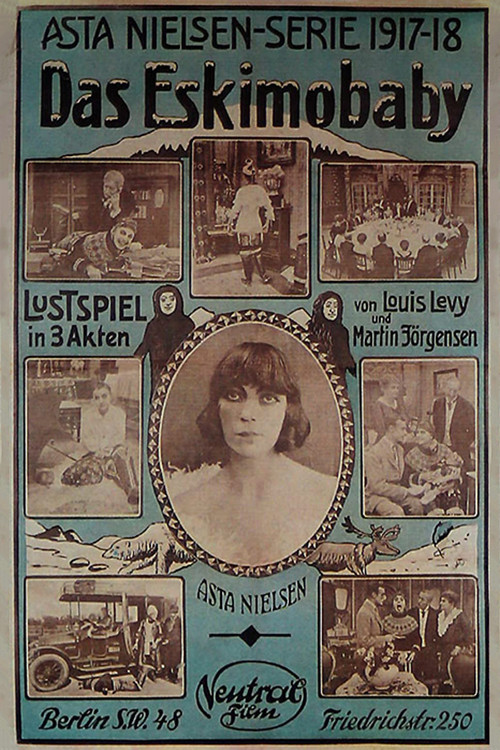 Movie poster for The Eskimo Baby (1918)