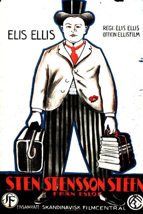 Movie poster for Sten Stensson Stéen from Eslöv (1924)