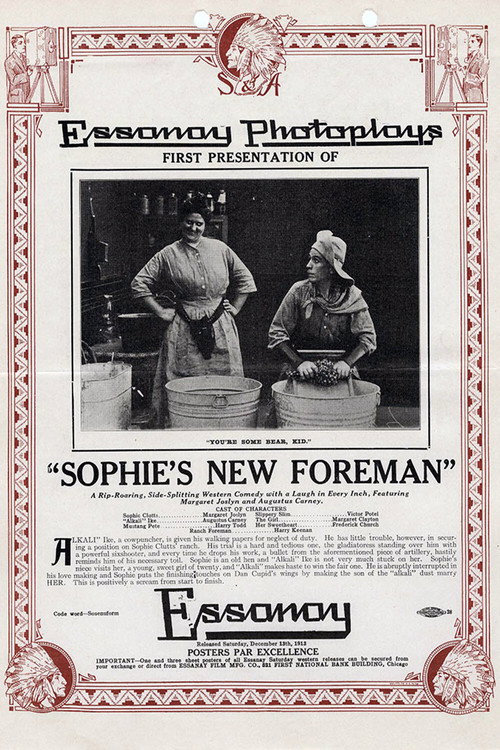 Movie poster for Sophie's New Foreman (1913)