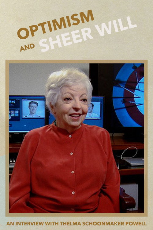 Movie poster for Optimism and Sheer Will (2012)