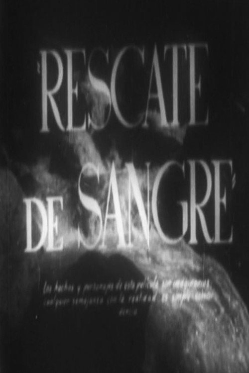 Movie poster for Rescate de sangre (1952)