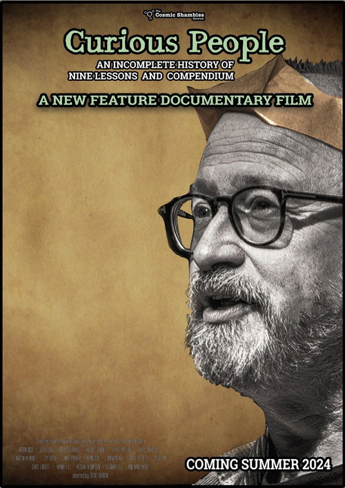 Movie poster for Curious People: An Incomplete History of Nine Lessons & Compendium (2024)