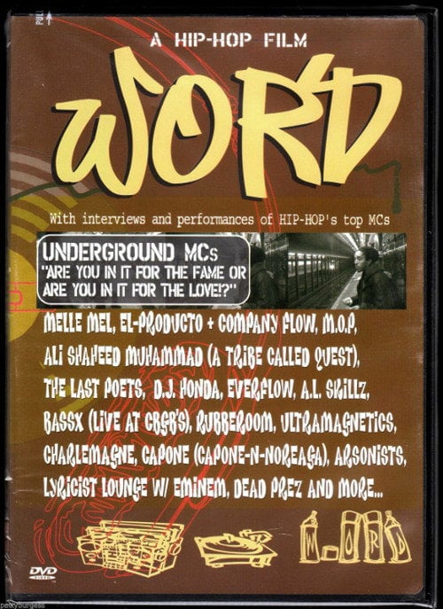Movie poster for Word: A Hip-Hop Film (2002)