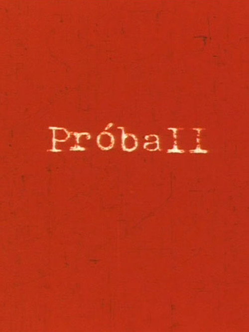 Movie poster for An Attempt (Test II) (1971)