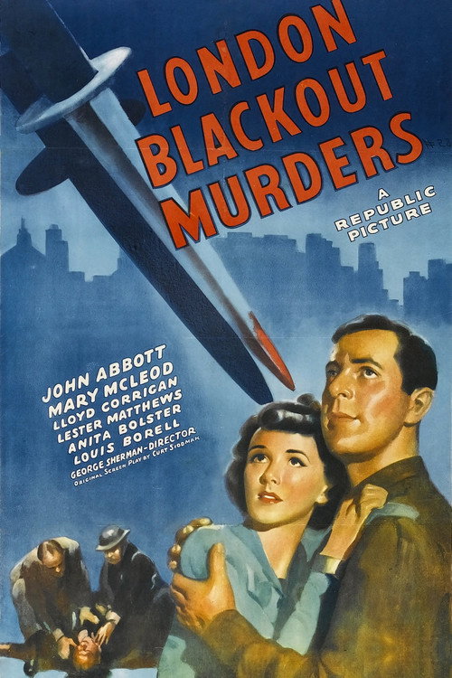 Movie poster for London Blackout Murders (1943)