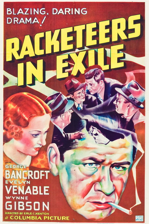 Movie poster for Racketeers in Exile (1937)