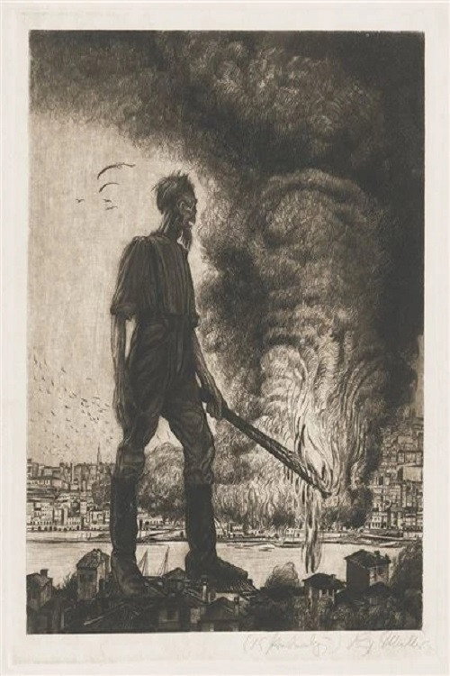 Movie poster for The Arsonist (1922)