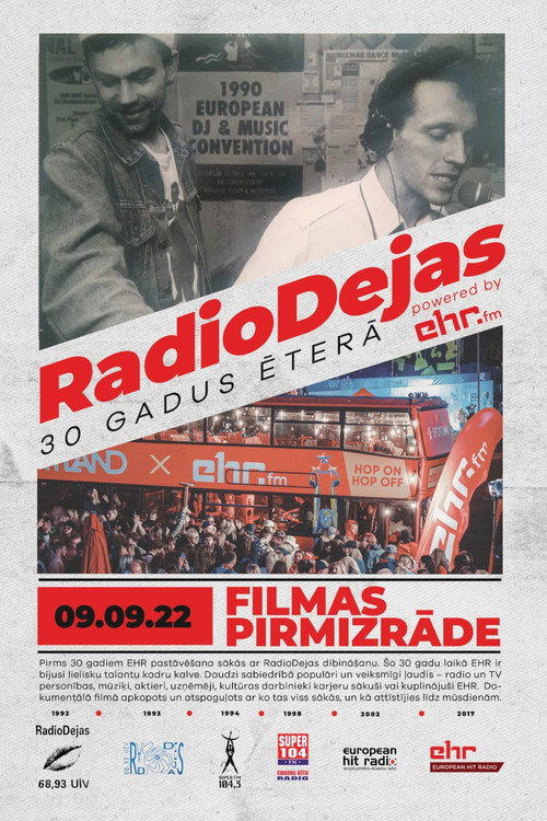 Movie poster for RadioDances. 30 years on air (2022)