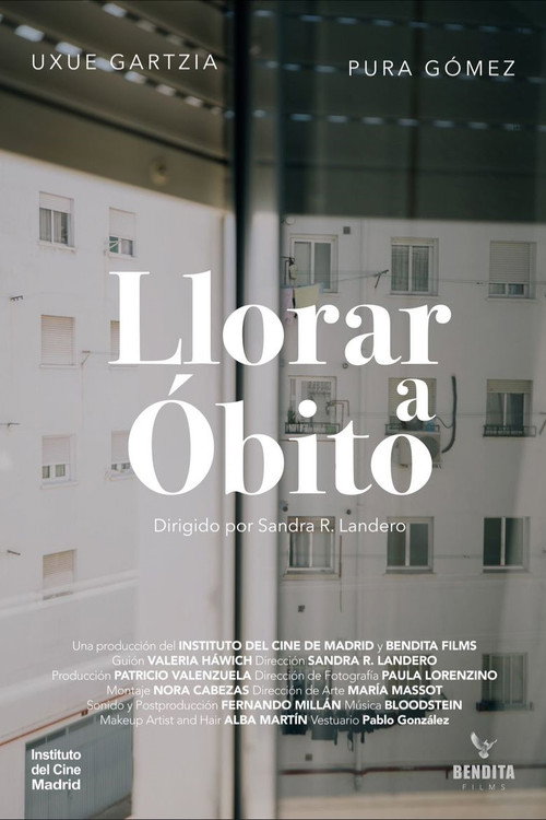 Movie poster for Llorar a Óbito (2023)