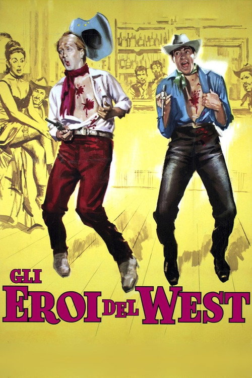Movie poster for Heroes of the West (1963)