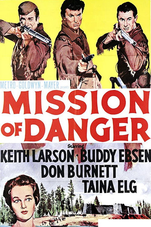 Movie poster for Mission of Danger (1960)