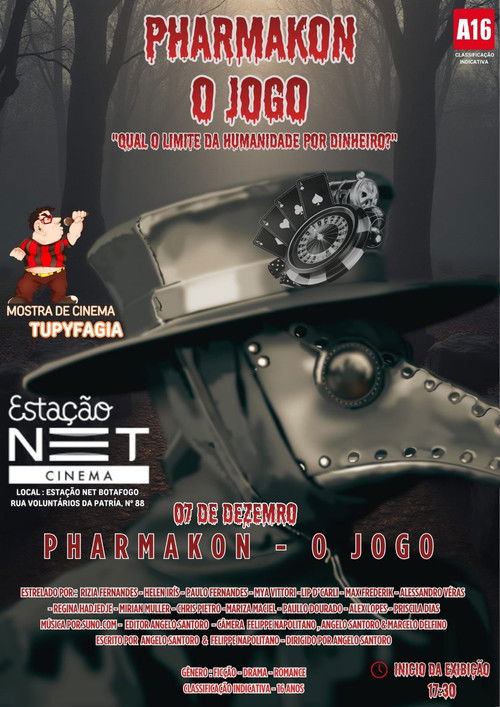 Movie poster for Pharmakon - O Jogo (2025)