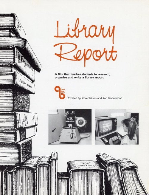 Movie poster for Library Report (1983)