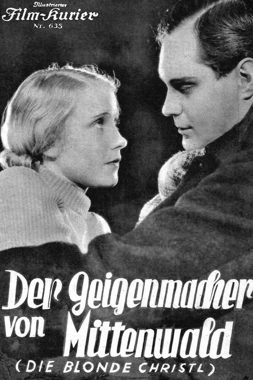 Movie poster for Die blonde Christl (1933)