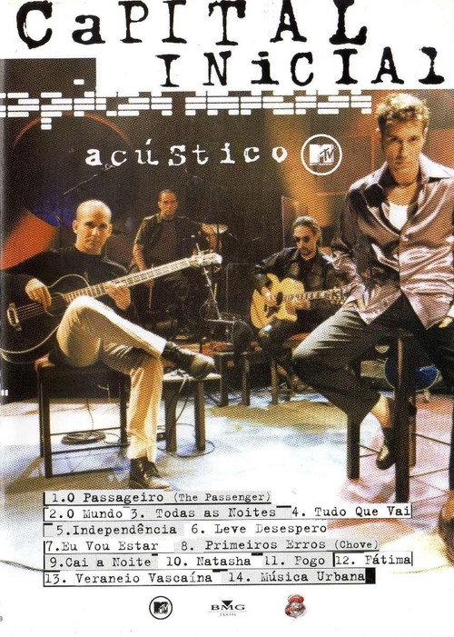 Movie poster for Acústico MTV: Capital Inicial (2000)