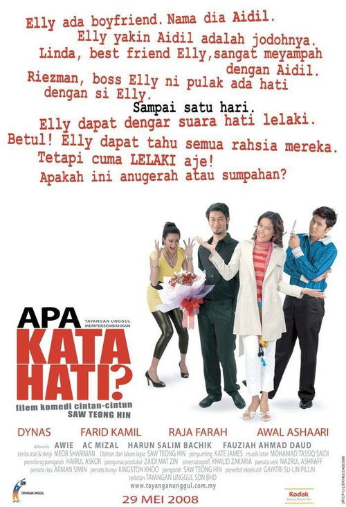 Movie poster for Apa Kata Hati (2008)
