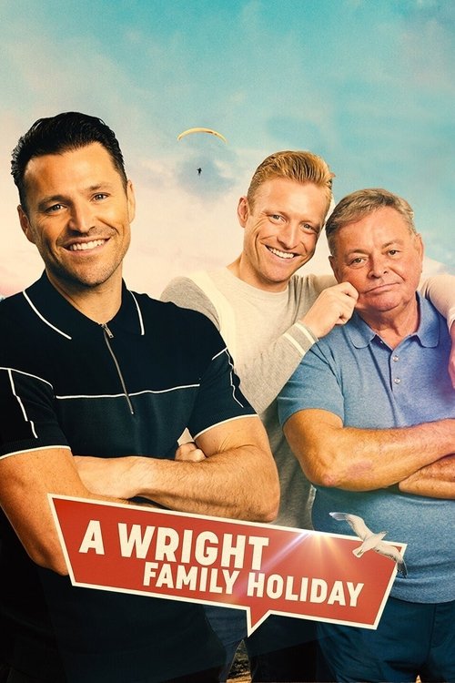 Series poster for A Wright Family Holiday (2023)
