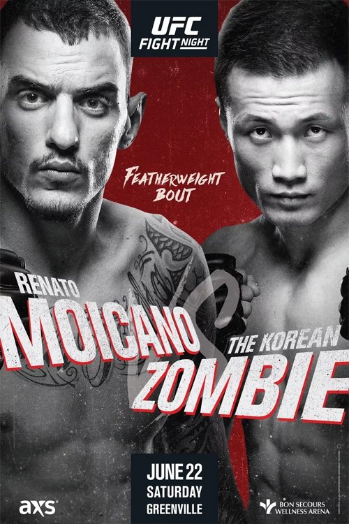 Movie poster for UFC Fight Night 154: Moicano vs Korean Zombie (2019)
