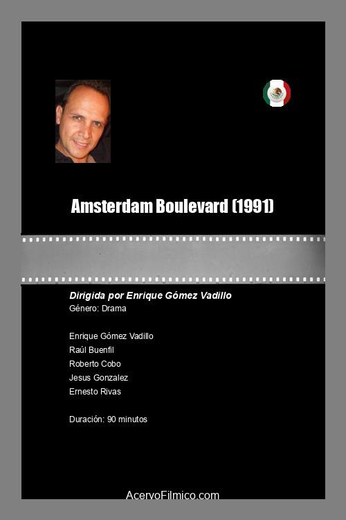 Movie poster for Amsterdam Boulevard (1991)