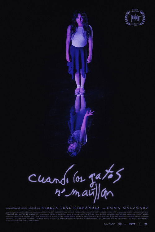 Movie poster for Cuando los gatos no maúllan (2024)