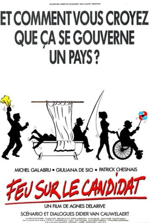 Movie poster for Feu sur le candidat (1990)