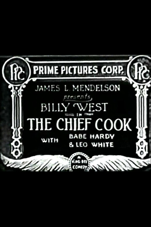 Movie poster for The Chief Cook (1917)