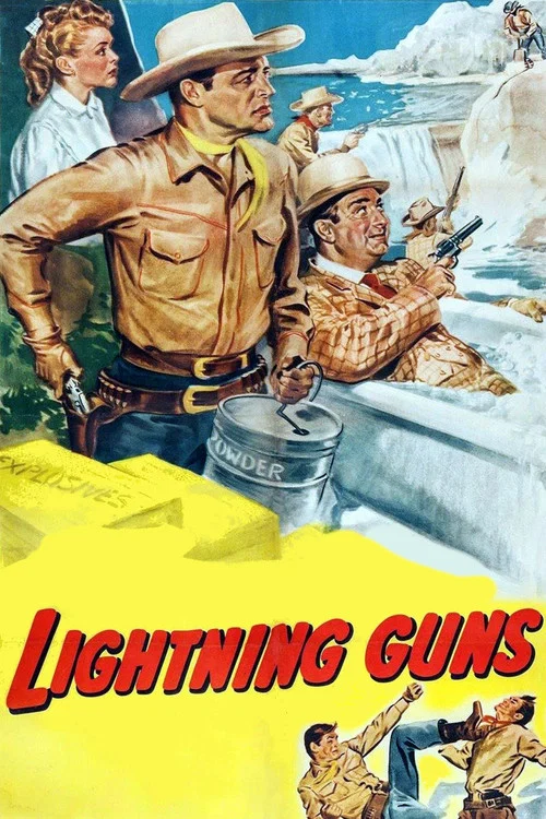 Movie poster for Lightning Guns (1950)