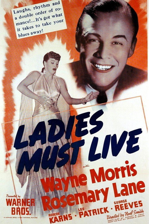 Movie poster for Ladies Must Live (1940)