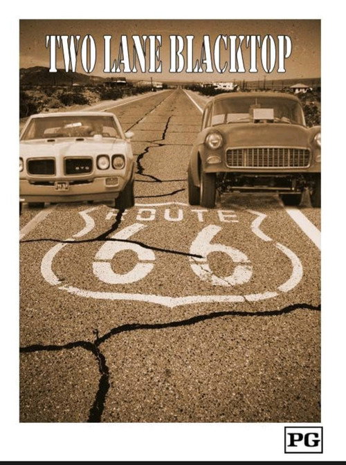 Movie poster for Two Lane Blacktop