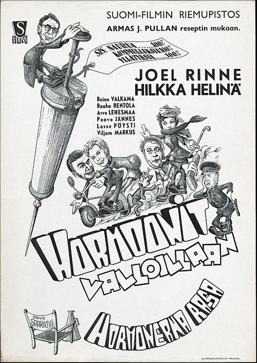 Movie poster for Hormoonit valloillaan (1948)
