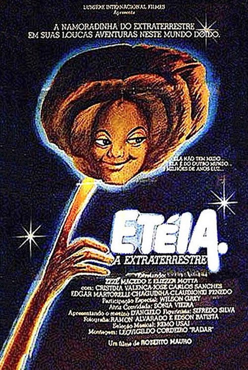 Movie poster for Etéia, a Extraterrestre em Sua Aventura no Rio (1983)