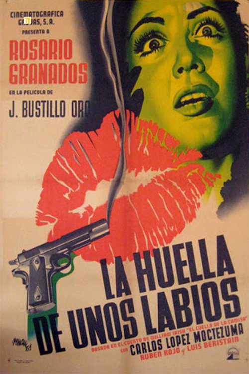 Movie poster for La huella de unos labios (1952)