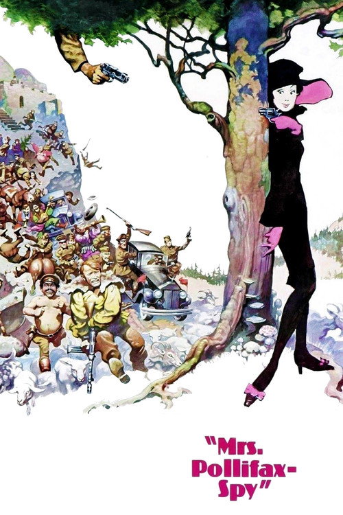 Movie poster for Mrs. Pollifax — Spy (1971)