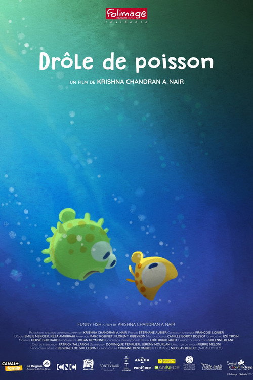 Movie poster for Funny Fish (2018)