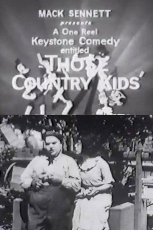 Movie poster for Those Country Kids (1914)
