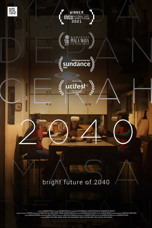 Movie poster for The Bright Future of 2040 (2020)