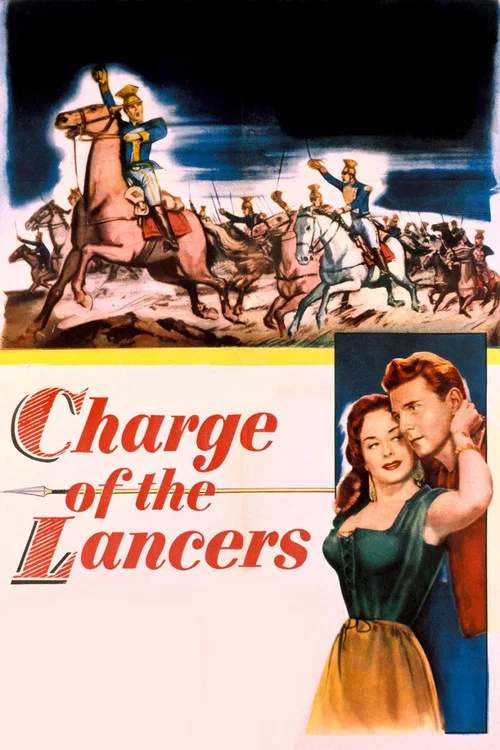 Movie poster for Charge of the Lancers (1954)