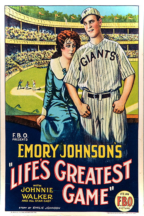 Movie poster for Life's Greatest Game (1924)