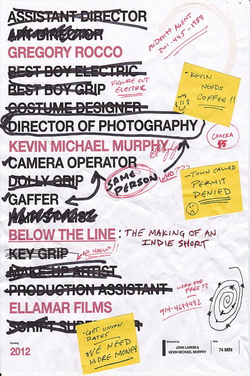 Movie poster for Below the Line (2011)