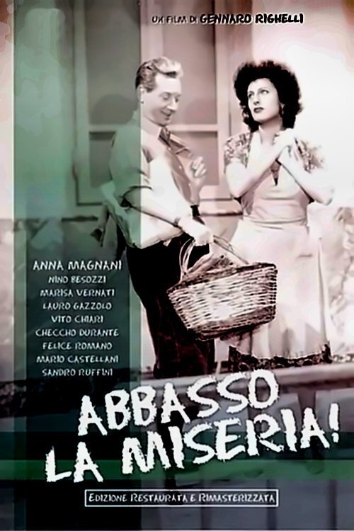 Movie poster for Down with Misery! (1945)