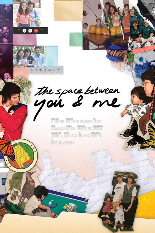 Movie poster for The Space Between You & Me (2022)